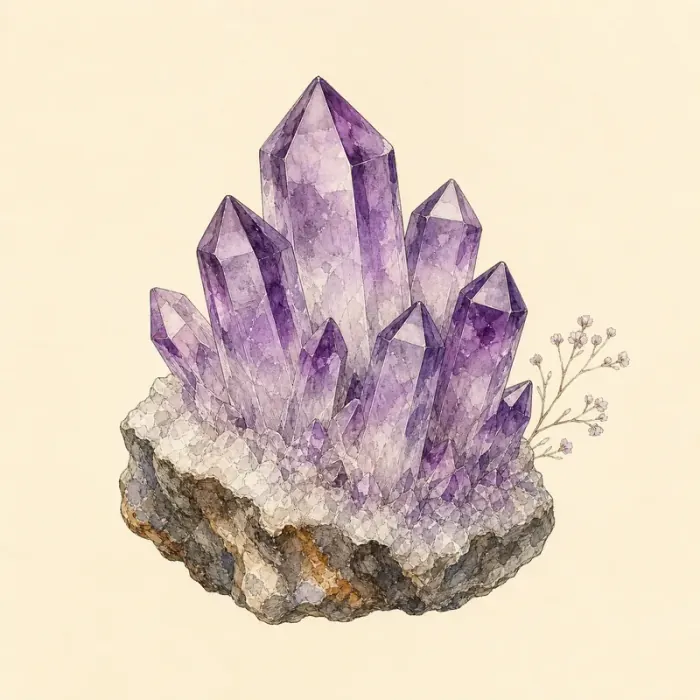 Amethyst illustration